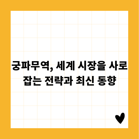 궁파무역, 세계 시장을 사로잡는 전략과 최신 동향
