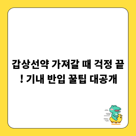 갑상선약 가져갈 때 걱정 끝! 기내 반입 꿀팁 대공개